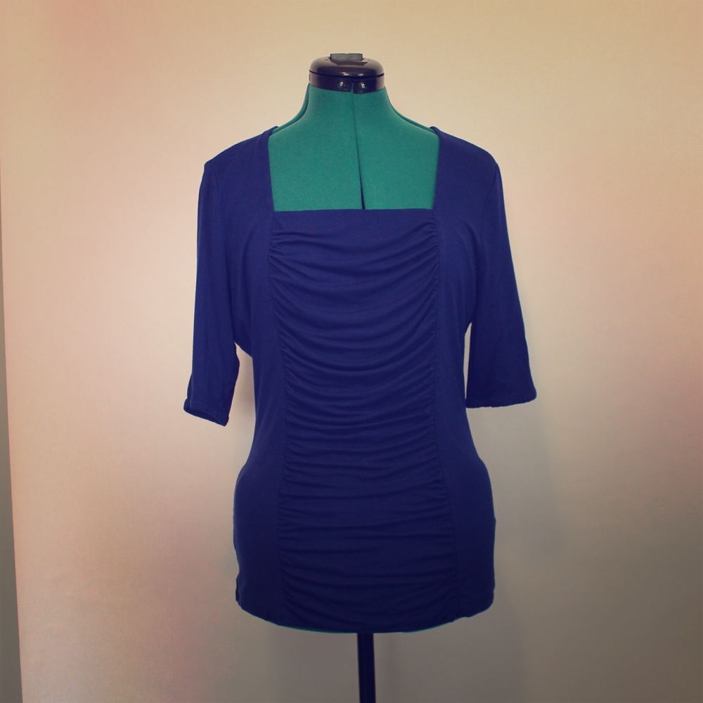 🔴 WH | BM Blue Top